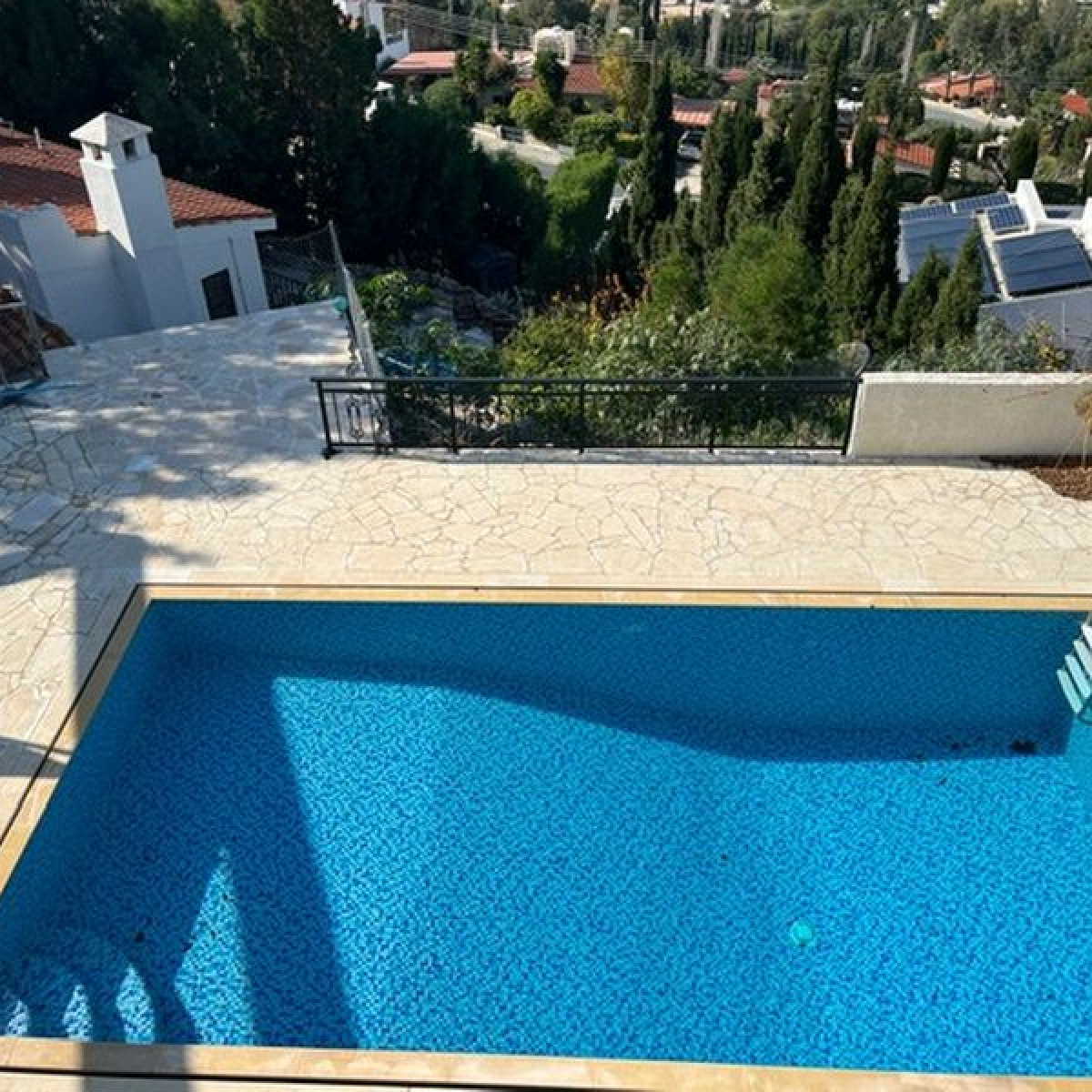 Sea view villa in club resort in Paphos